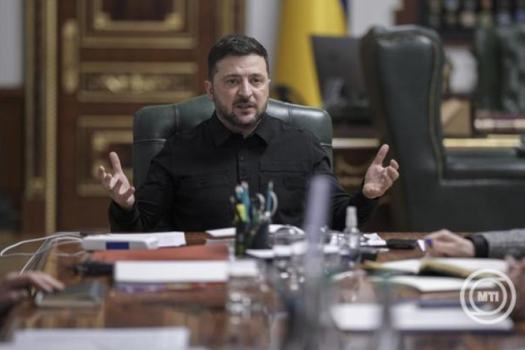 Ukrajnai háború - Volodimir Zelenszkij: Ukrajna nem kap támogatást a magyar miniszterelnöktől